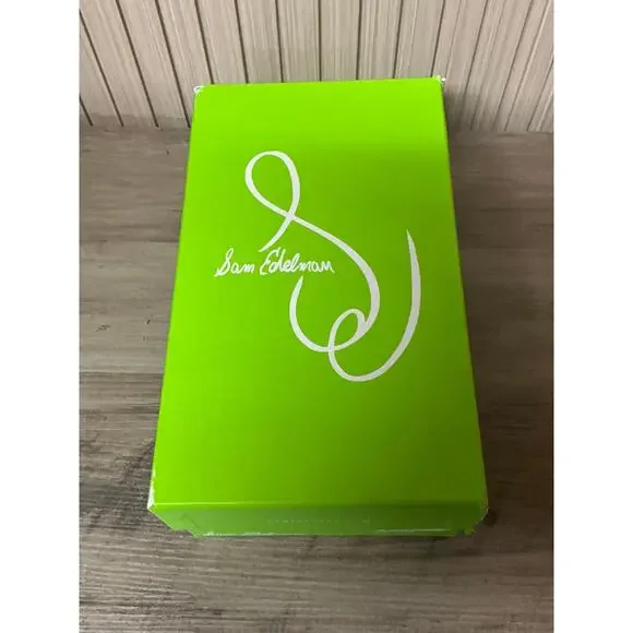 Sam Edelman Women’s Toni Pointed Toe Kitten Heel Pumps Leather Size 9.5 - Picture 10 of 11